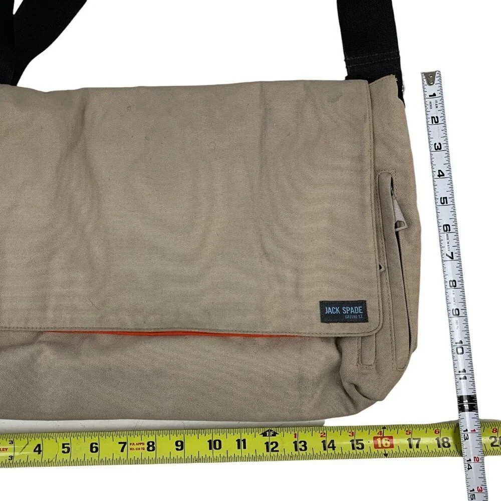 Jack Spade Greene Street Canvas Field Messenger Bag